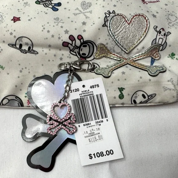 Rare Tokidoki Nobile Asteonauta Shoulder Bag with Keychain. - Picture 8 of 8